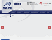 Tablet Screenshot of mercanmadencilik.com